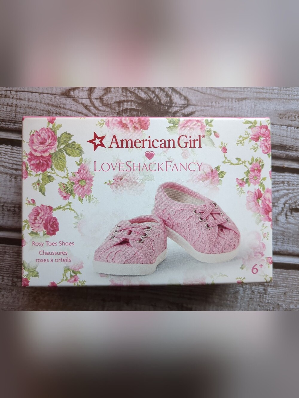 American Girl X LoveShackFancy Rosy Toes Shoes
